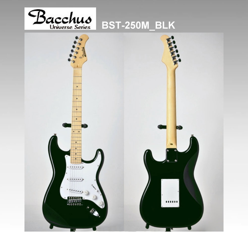 Bacchus BST-250M 純手工製造單單單/小搖座電吉他-2色(附袋) - 美佳 